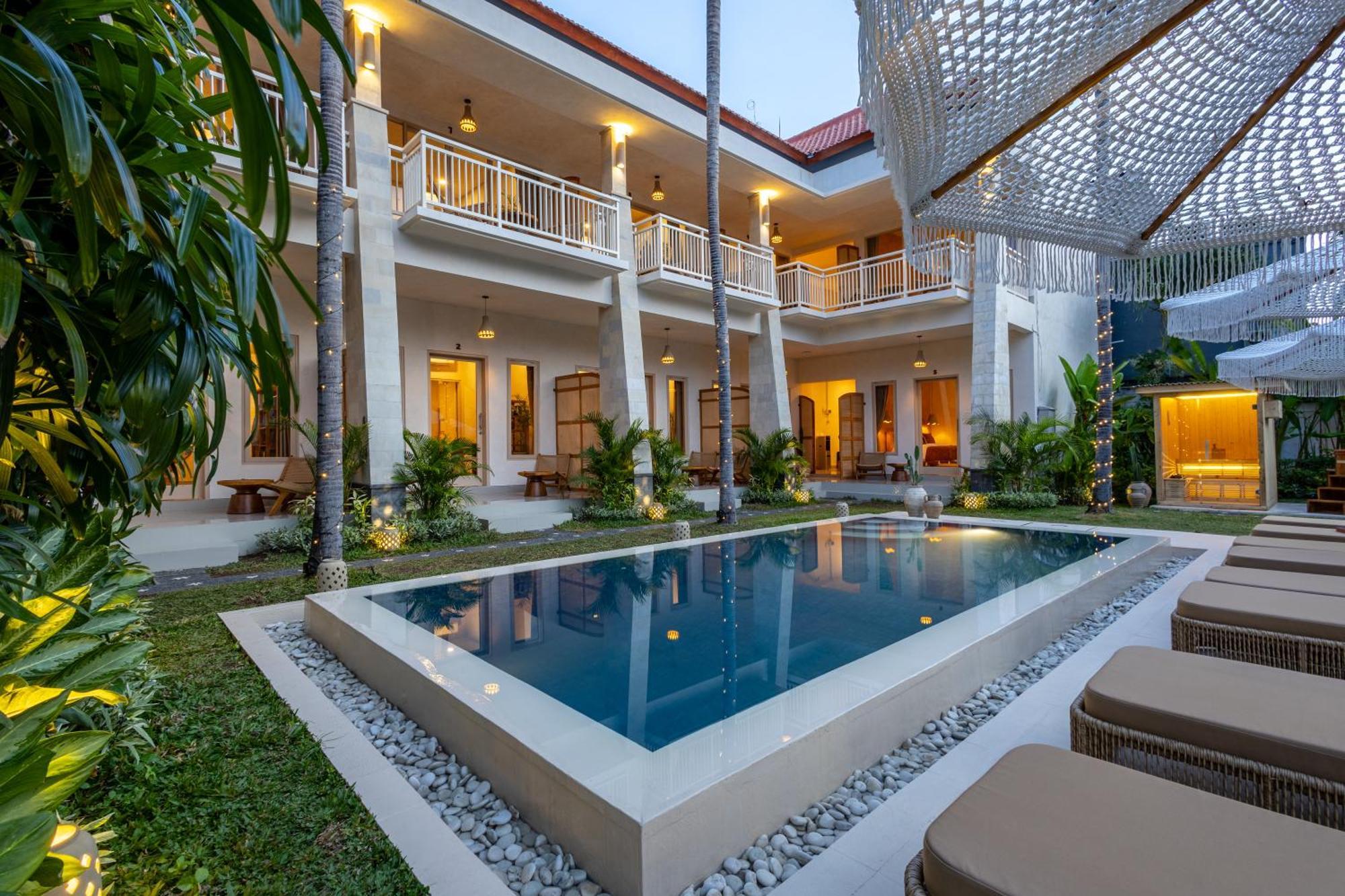 Kalm Bali Hotel Canggu Eksteriør billede
